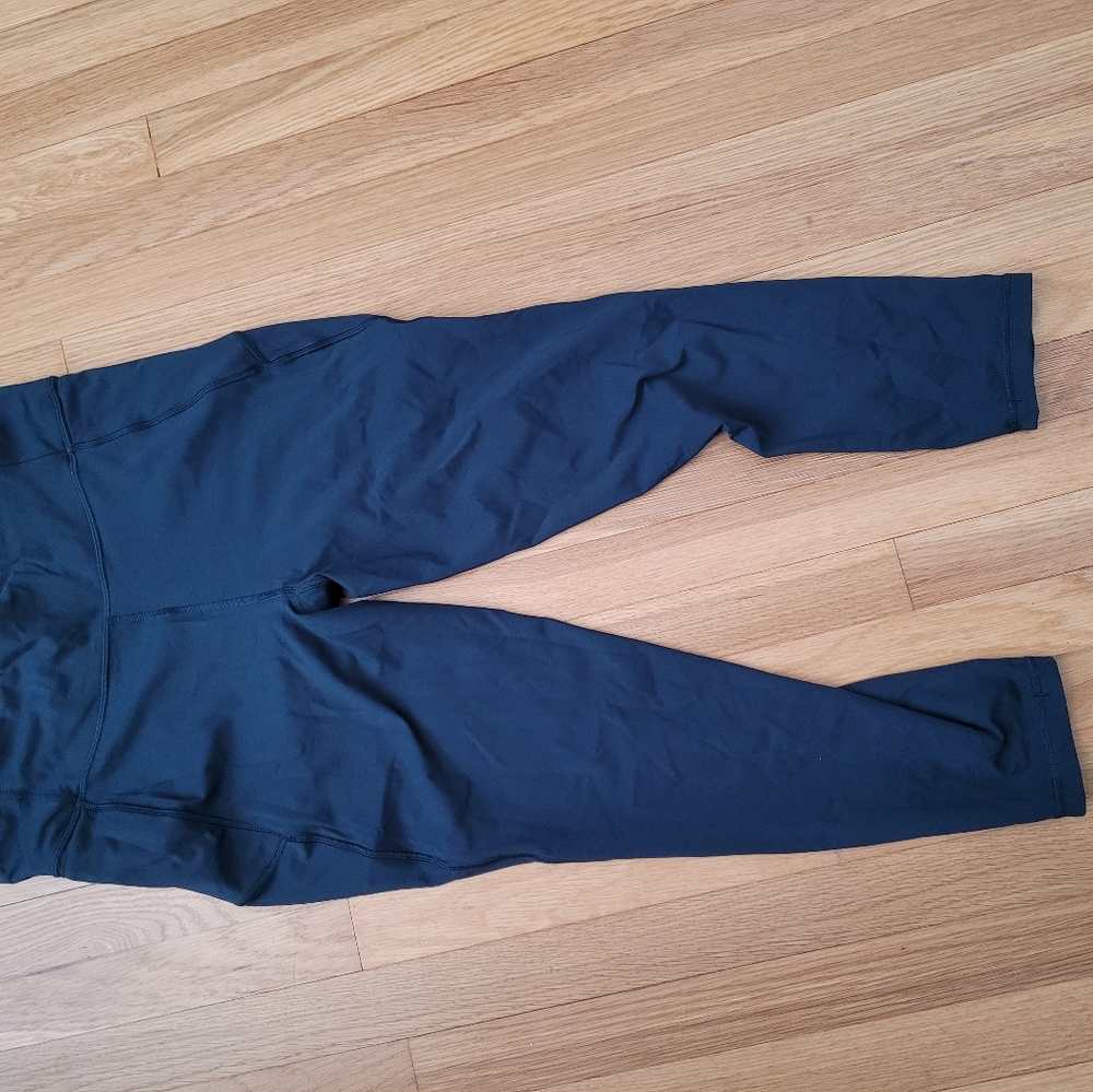 Deep Teal high waist Lululemon tights